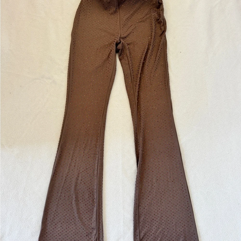 New Forever 21 Set Brown Rhinestone Suit - Size S✨ - Picture 5 of 7